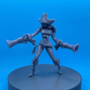 3D Printed Miss Fortune Figure League of Legends