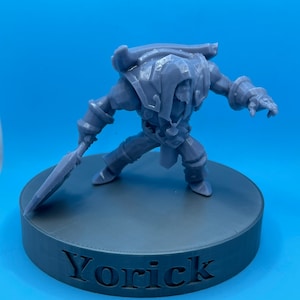 3D Printed Yorick Figure League of Legends