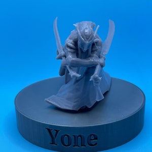 3D Printed Yone Figure League of Legends