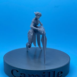 3D Printed Camille Figure League of Legends