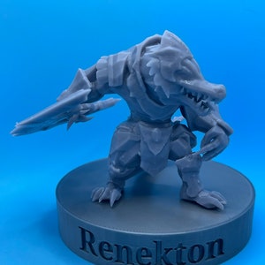 3D Printed Renekton Figure League of Legends
