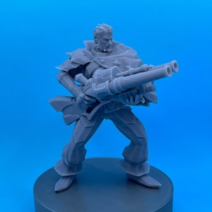 3D Printed Graves Figure League of Legends