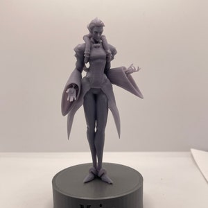 3D Printed Moira Figure overwatch