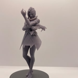 Figurine Sombra imprimée en 3D overwatch