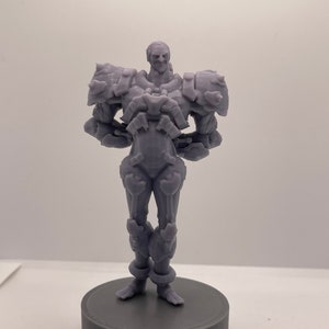 3D Printed Sigma Figure overwatch