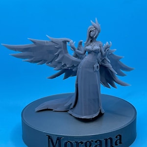 3D Printed Morgana Figure League of Legends