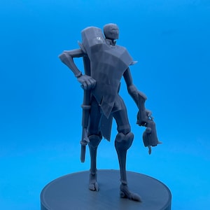 3D Printed Jhin Figure League of Legends