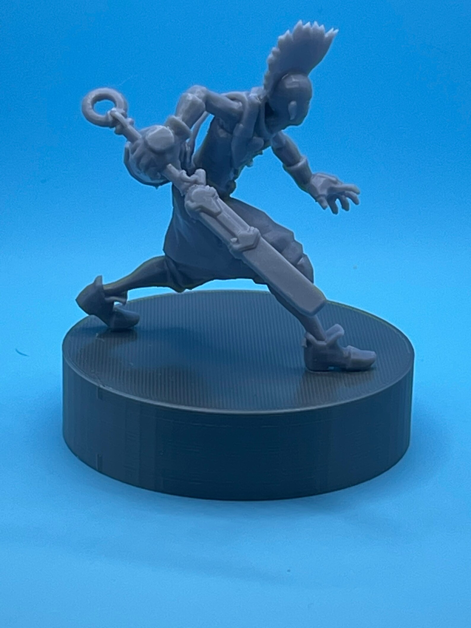 3D Printed Ekko Figure League of Legends | Etsy