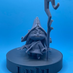 3D Printed Lulu Figure League of Legends