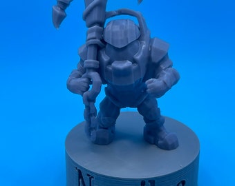 3D Printed Nautilus Figure League of Legends