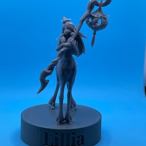 3D Printed Lillia Figure League of Legends