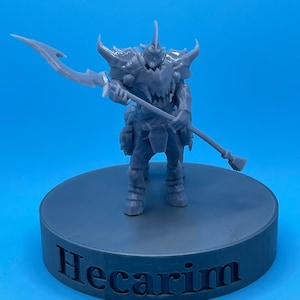 3D Printed Hecarim Figure League of Legends