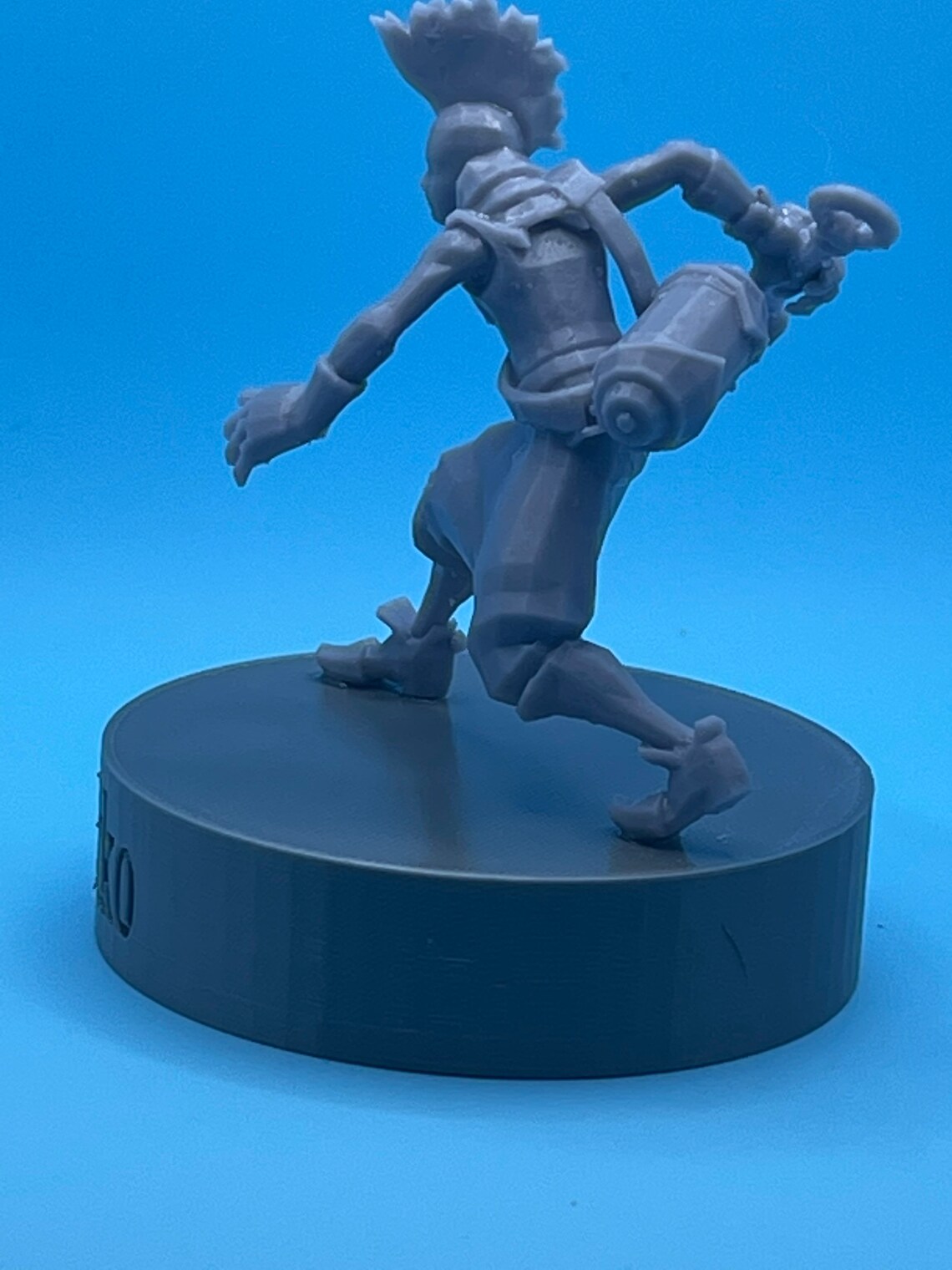 3D Printed Ekko Figure League of Legends | Etsy