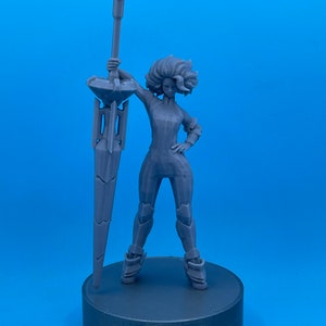 3D Printed Rell Figure League of Legends