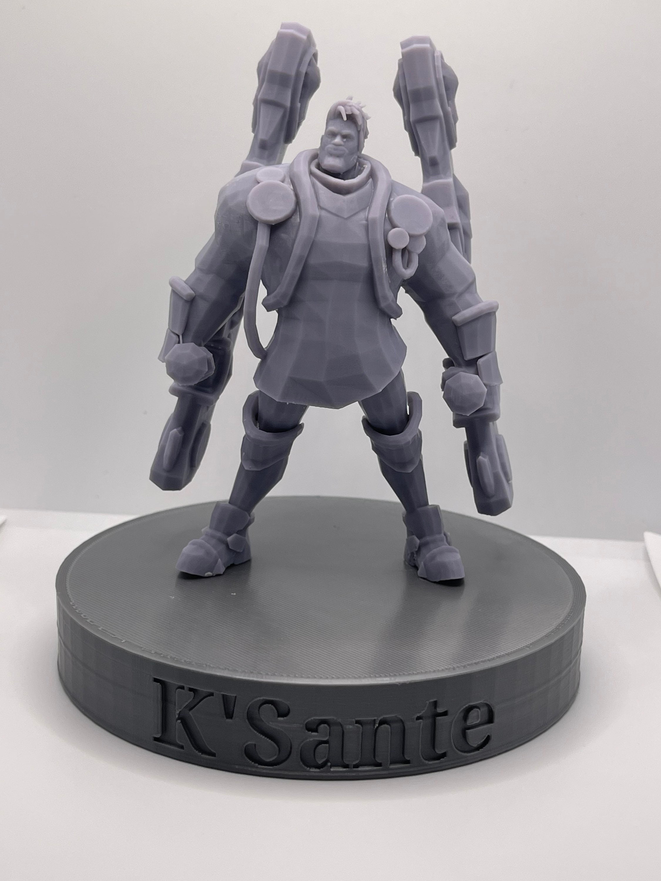 3D Printed K\'sante Figure League of Legends - Etsy | Teint-Make-Up