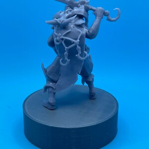 3D Printed Pyke Figure League of Legends | Etsy