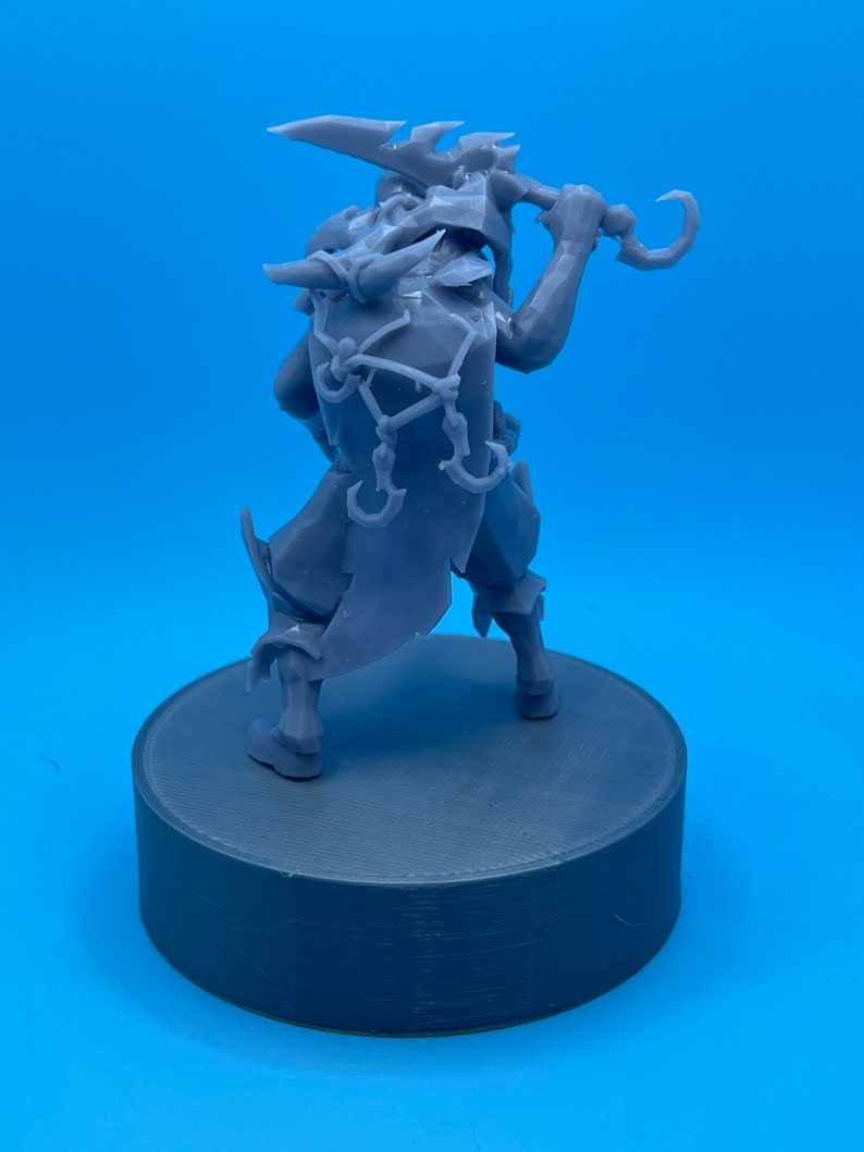 3D Printed Pyke Figure League of Legends - Etsy Canada
