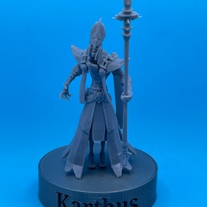 3D Printed Karthus Figure League of Legends