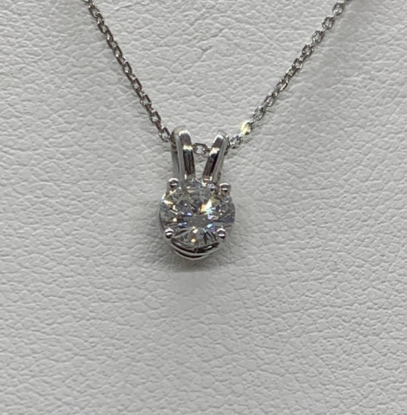 DIAMOND PENDANT 14K White Gold - Main Image