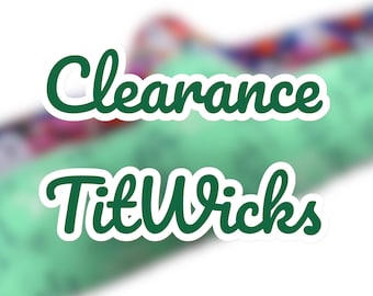 Discounted TitWicks | Old Stock with Bamboo Toweling | Lengths from 15” to 24 Inch Sizes