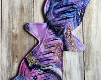 10-13.5” Kitty Cat Shaped Gusher or Traditional Cloth Menstrual Pad | CSP | Sanitary Towel | Maxi Pad | Period Care | Made To Order