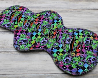 12” Cloth Menstrual Gusher Pad | Cotton Lycra Jersey Gusher Pad | Heavy Flow Reusable Sanitary Towel | Eco Friendly Period Pad