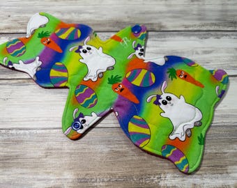 10 - 12”  Boo-Bunny Menstrual Cloth Pad | Regular and Heavy absorbency | CSP | Reusable Sanitary Towel | Maxi pad