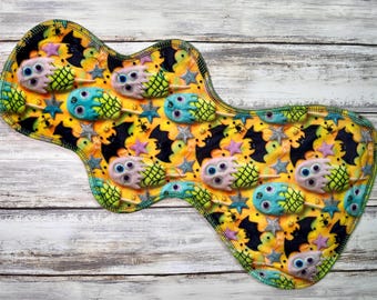16” Heavy plush fleece sanitary pad,Super soft   reusable cloth pad,serged cloth pad,Postpatum pad,Heavy flow