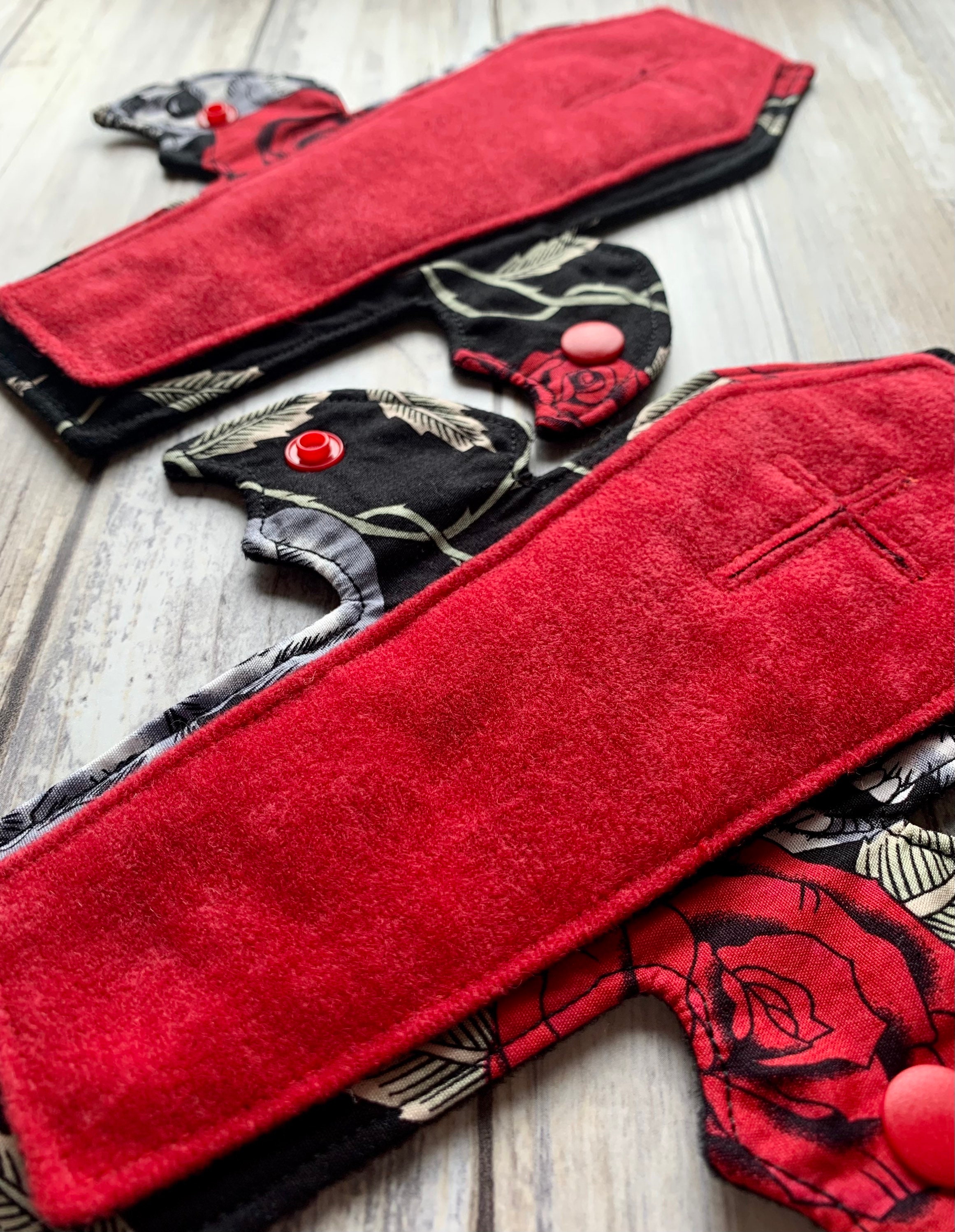 Coffin Shaped Cloth Sanitary Pads Front Bleeder Heavy Flow Etsy