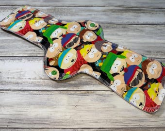 15” Inch Heavy Cotton Lycra Top  | Mama Cloth | Postpartum Heavy Flow Menstrual Pad | Reusable Period Towel | Maxi Pad