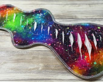 12" to 16" Heavy Traditional or Gusher Cloth Pad | Heavy Flow | Cotton Lycra Top | 3” Snap | Period Pad