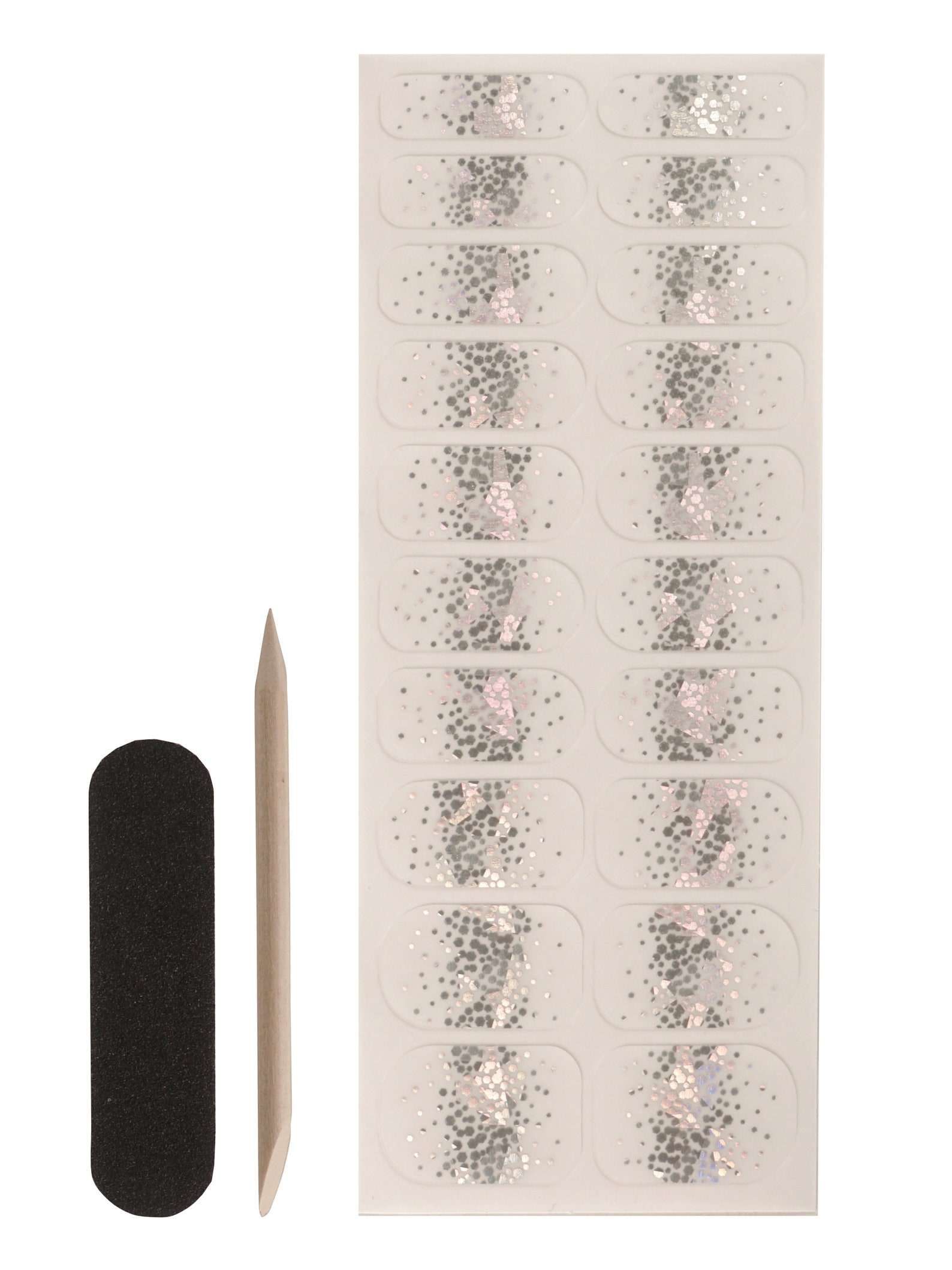 Nail Polish Strip Kit 1 Set of Nail Strips, 1 Set of Toenail Strips, 1