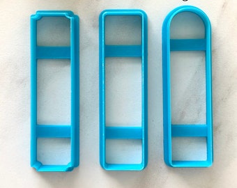 Bookmark cutter for polymer clay l bookmark tools l Polymer clay cutter l Bookmark gifts