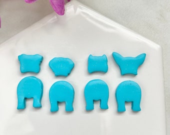 Dog Clay Cutter Set: 3D Printed Earring Tools (30mm)