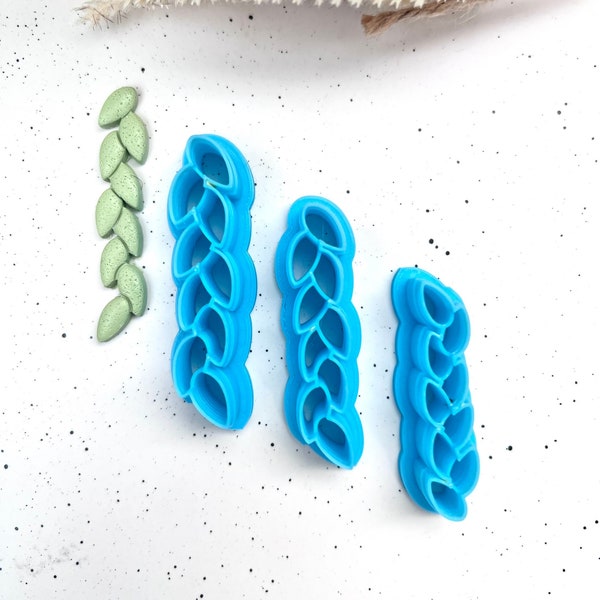 Vine cutters | clay cutters | vine dangle and drop earrings| cutters for clay earrings