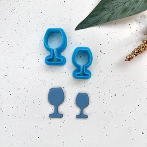 Wine glass cutter | clay cutters | wine earring cutter l clay tool l polymer clay cutters l party clay cutters l vino cutter l girls night