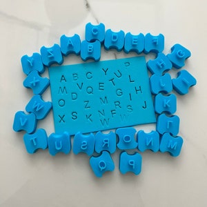 3pcs Alphabet Letter Stamps for Clay with 2pcs Combination Tools, Plastic  Number and Letter Stamps for Clay Tiny Cookie Stamp for Biscuit Pottery DIY