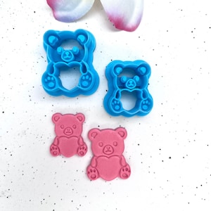 Teddy Bear cutter | clay cutters | bear cutters l children clay cutter l fondant cutter l cake decorating tools l baby clay cutter