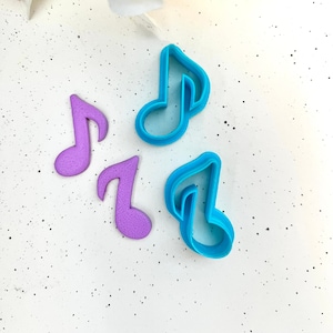 Music note | clay cutters | music note clay cutter l teachers gifts l clay tool l teacher gifts l school clay cutter l polymer clay cutter