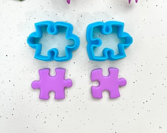 Puzzle piece cutter | autism awareness clay cutter | Clay Cutter l polymer clay cutters l children clay cutters l school clay cutters