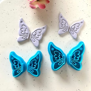 Butterfly wings | butterfly wing cutter | polymer clay earring cutters | summer earrings l half butterfly l clay cutters l spring cutter