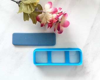 Kleisteker voor haarspeld: 65 mm polymeerklei