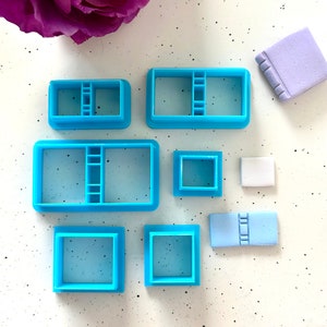 Book clay cutter | clay cutter | book cutter | polymer clay earring cutters | book cutter l clay tool l school cutters l reading clay cutter