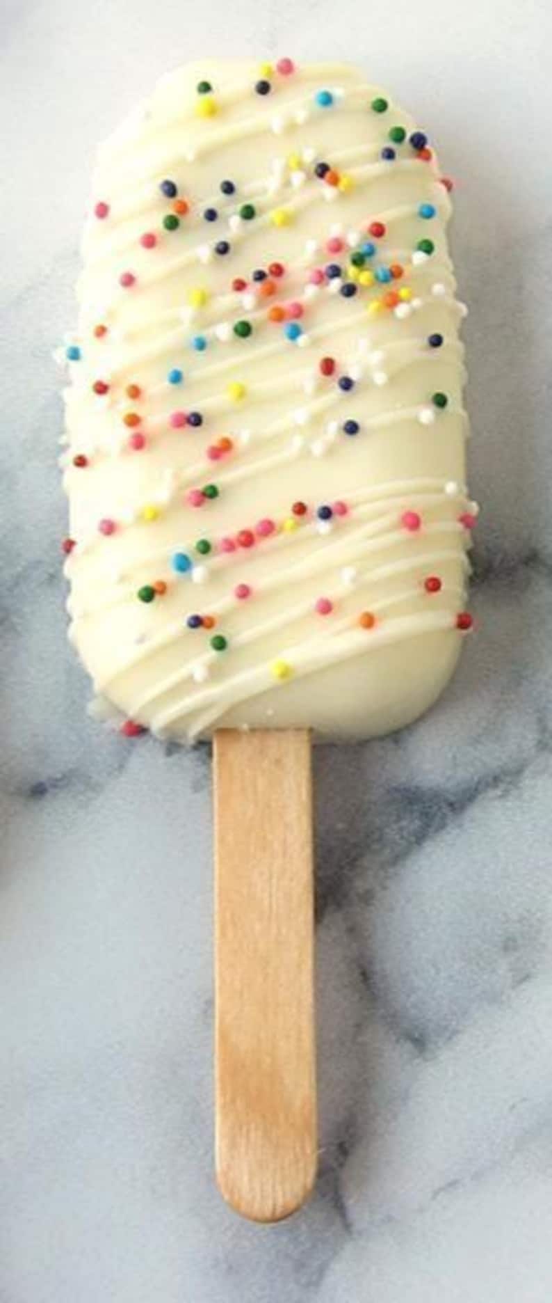 Cakesicle Cake Pop Mold l Cake shape pop mold l Party Favor cake pop l Summer cake pop mold l gift for baker l shower favor image 5