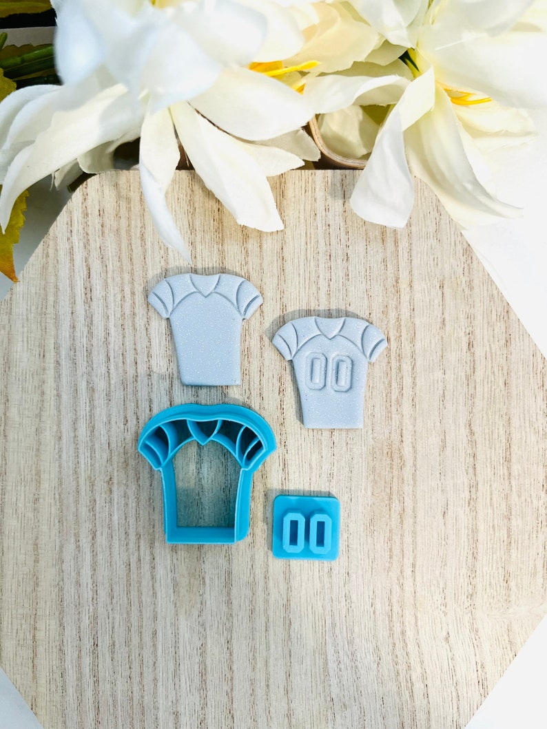 Jersey Cutter Sports Jersey Cutter Cutter and Stamp Set Etsy