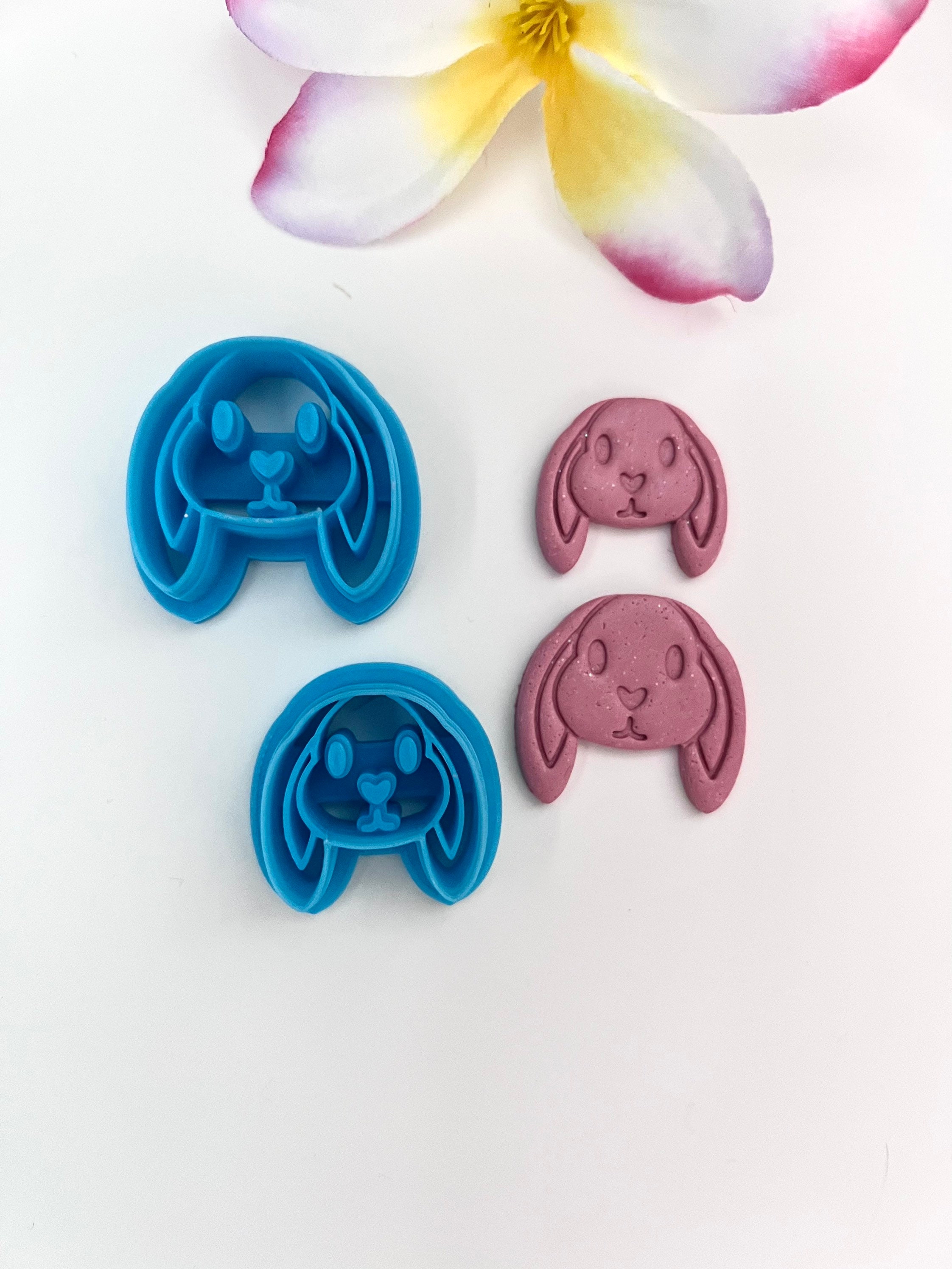 Rabbit Cutter Clay Cutters Bunny With Ears Cutters - Etsy