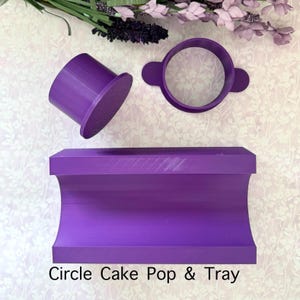 Circle Cake Pop Mold & Tray l cookie tools  l baking supplies l Holiday cookie pops l Party favor l baking tool l pop molds l play-doh mold