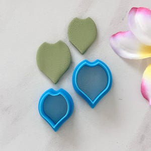 Shape cutters | geometric boho  clay cutters | polymer clay earring cutters l dangle and drop earrings l  clay cutters l organic clay cutter
