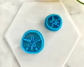 Sand Dollar Clay Cutters: Summer Shell Earring DIY (20mm & 30mm)