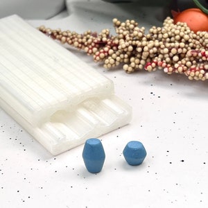 Polygon Clay Bead Roller: Polymer Clay Earring Tool